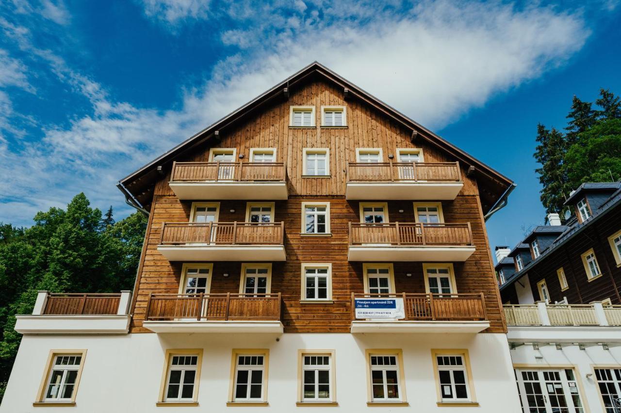 Apartman U Vlka - Hubertus, Karlova Studánka Dış mekan fotoğraf